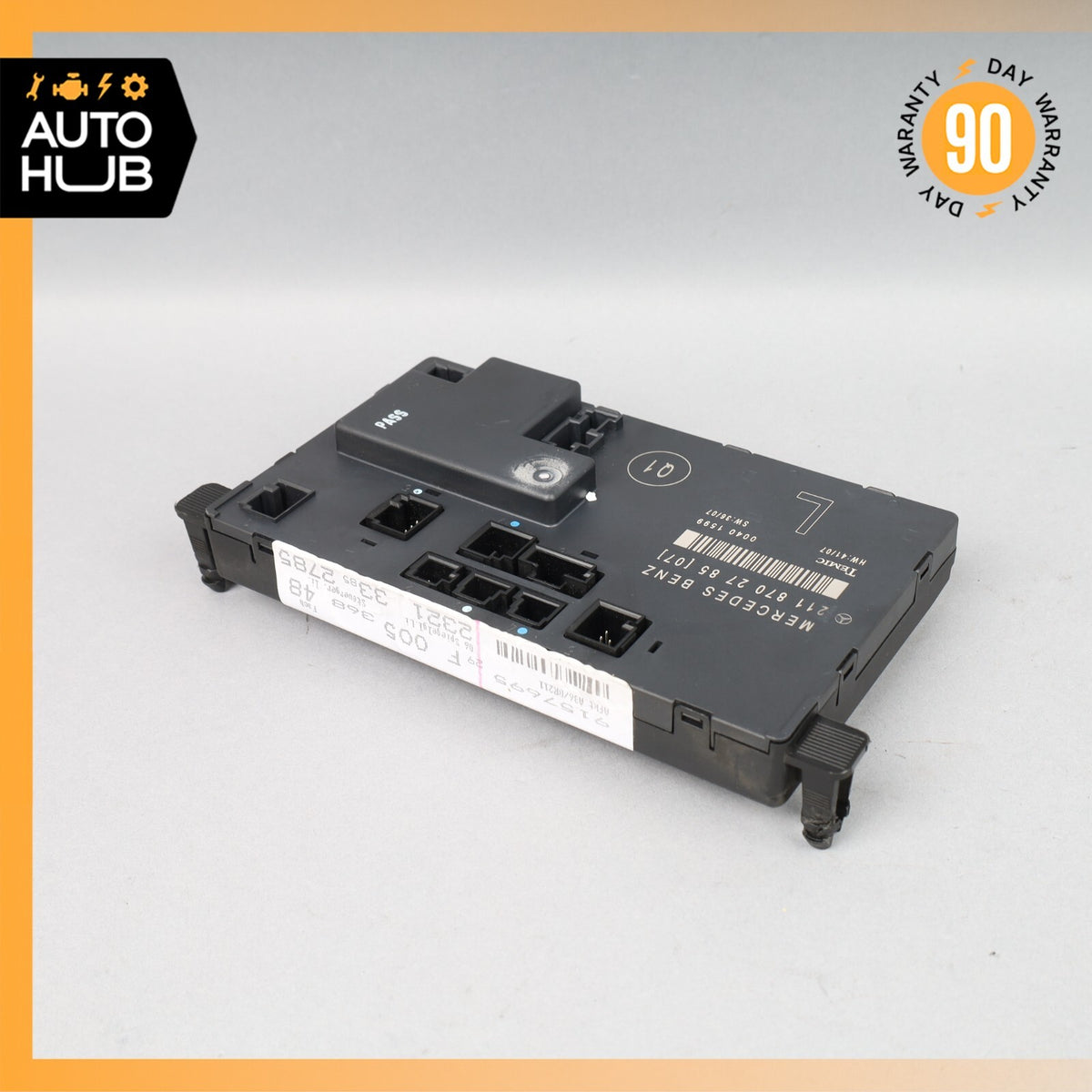 03-09 Mercedes W211 E350 E55 AMG Front Left Driver Side Door Control Module OEM - photo 5