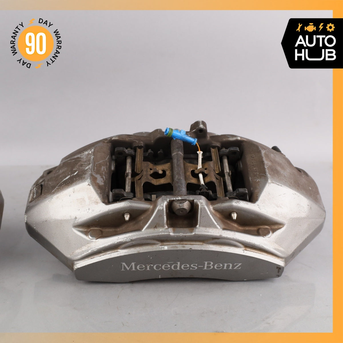 14-21 Mercedes W222 S450 S560 Front Left And Right Brake Calipers Set OEM 44k - photo 4