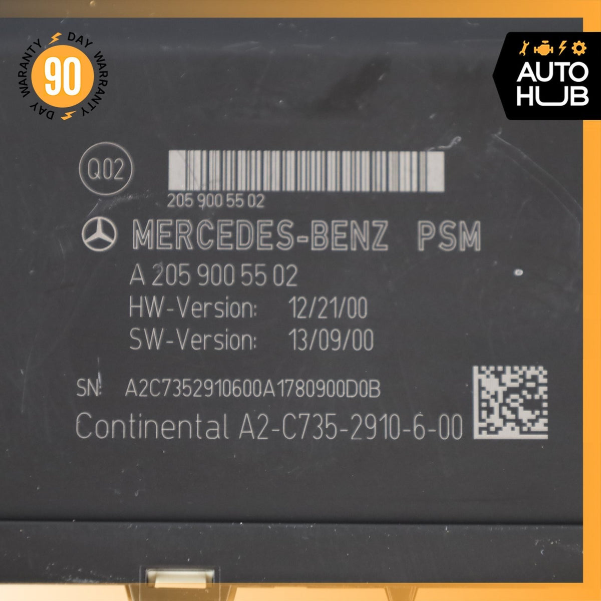 Mercedes X253 GLC300 Front Right Seat Control Module 2059005502 OEM - photo 9
