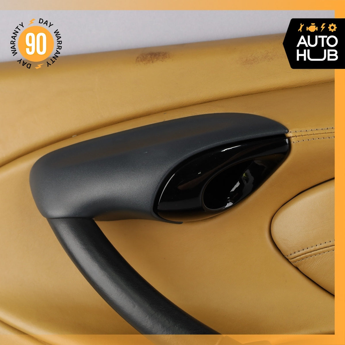 98-04 Porsche Boxster 986 Front Right Side Interior Door Panel Trim Leather OEM - photo 13