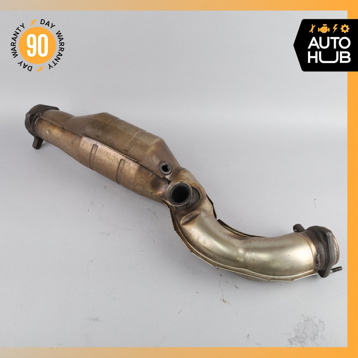 00-02 Bentley Arnage 6.8L V8 Exhaust Downpipe PJ55232PB OEM 30k - photo 11