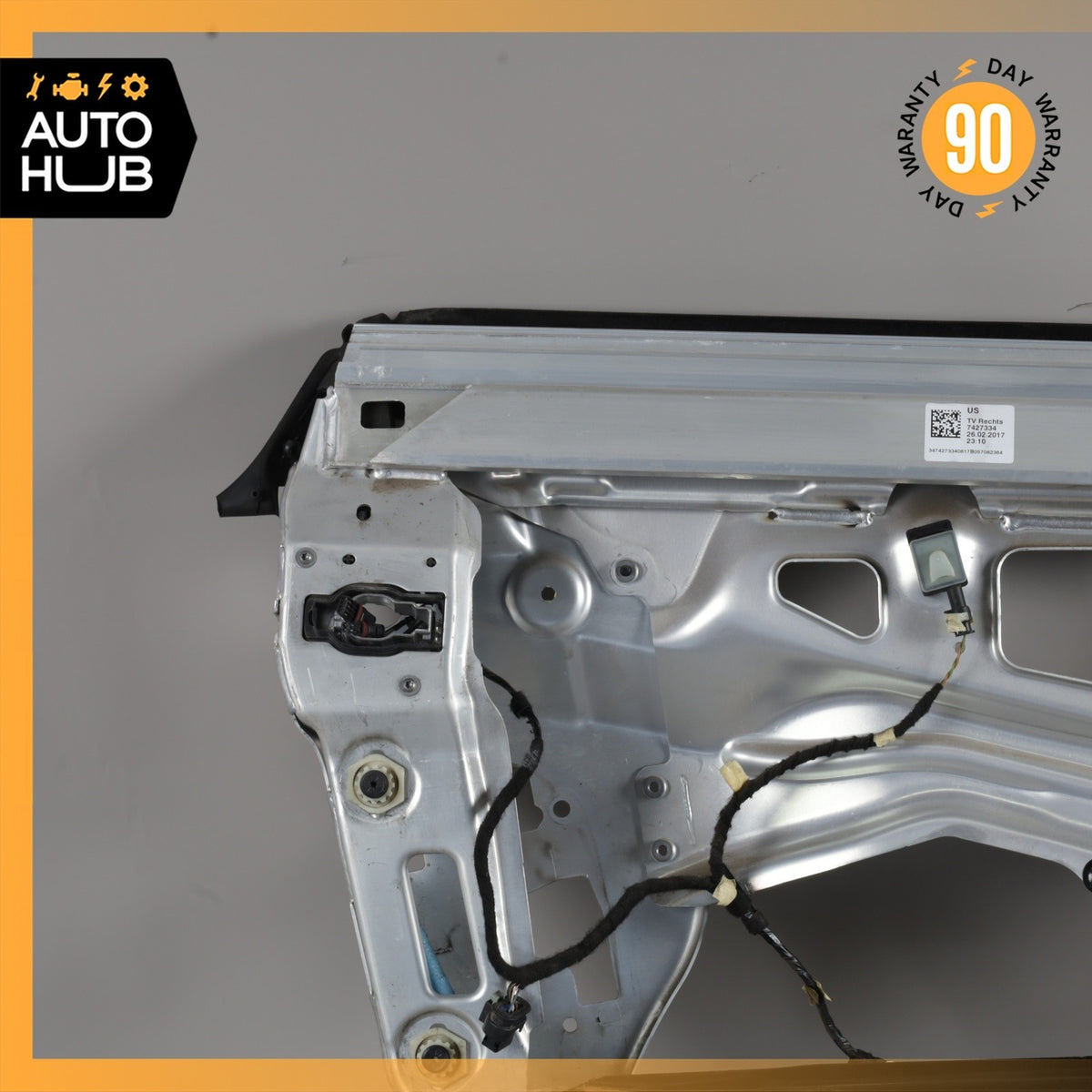 14-21 BMW i3 I01 Hybrid Front Right Passenger Side Door Shell Carrier OEM 74k - photo 11