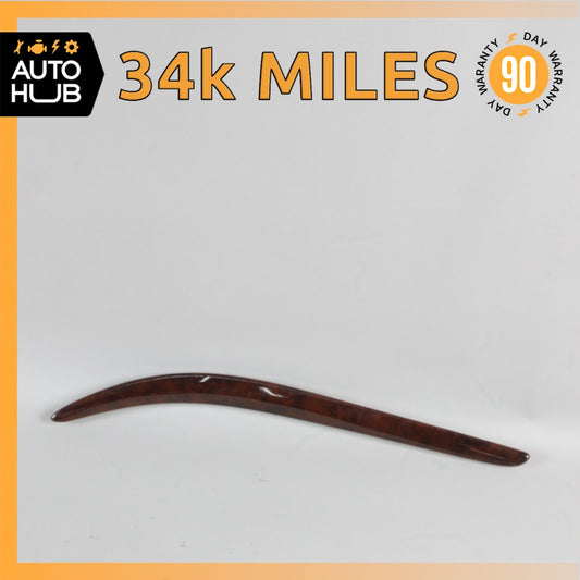 08-18 Maserati GranTurismo M145 Rear Right Side Door Panel Trim Wood OEM 34k - photo 1