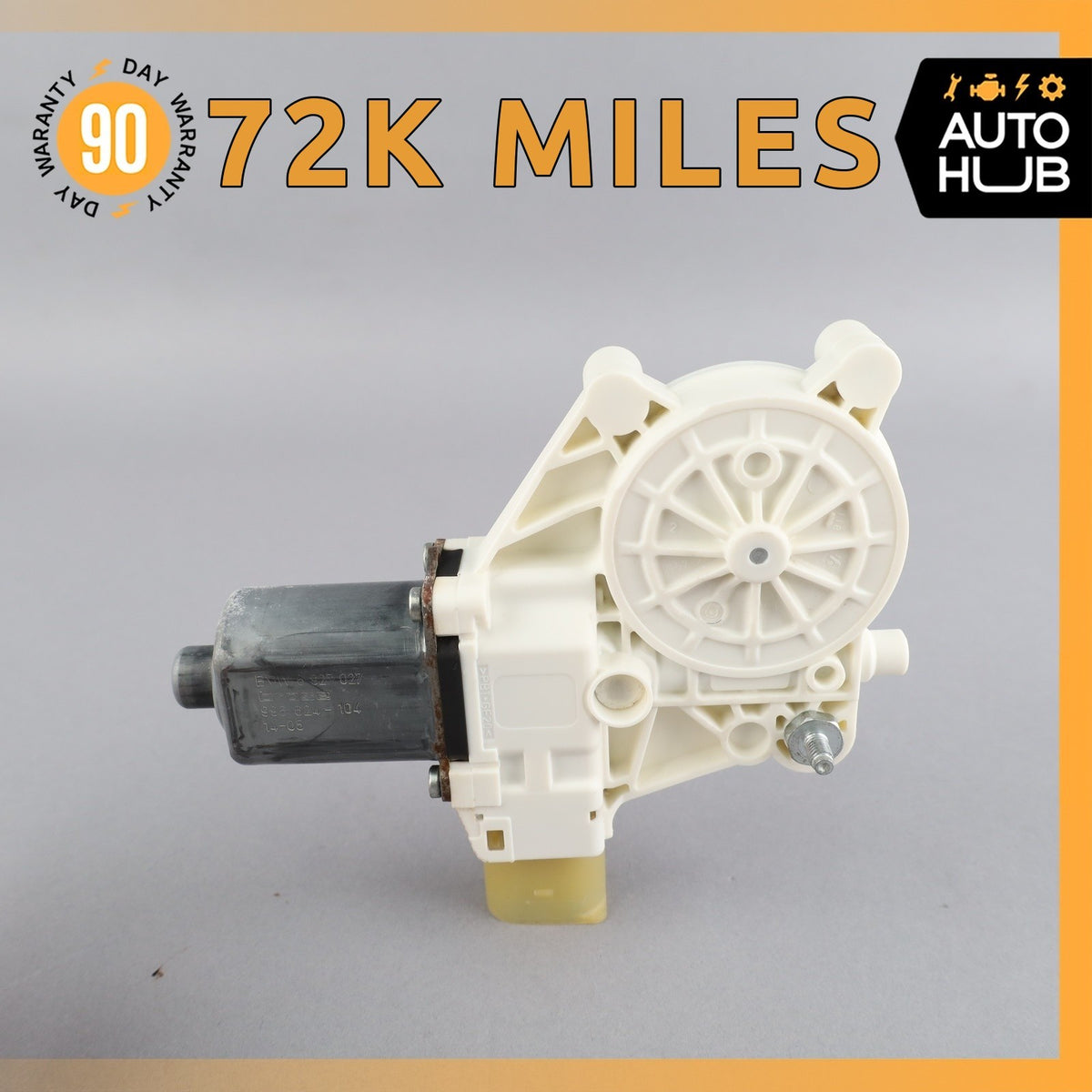 13-15 BMW E84 X1 Front Left Door Window Regulator Motor OEM 72k - photo 1