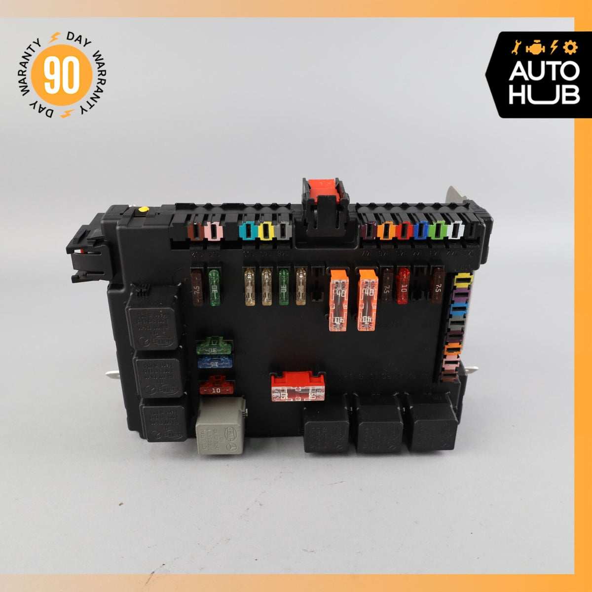 07-09 Mercedes W216 CL63 AMG S550 Rear Trunk Fuse Box Module 2215408301 OEM - photo 2