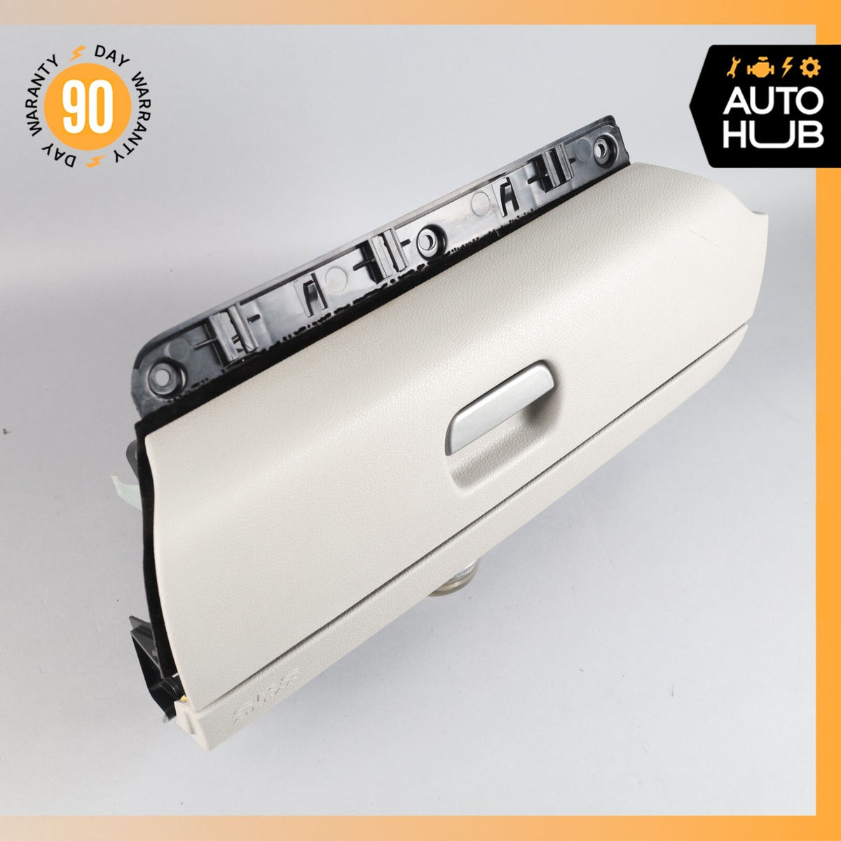 Mercedes R171 SLK300 Dashboard Glove Box Storage Gray w/ Knee Airbag OEM - photo 2
