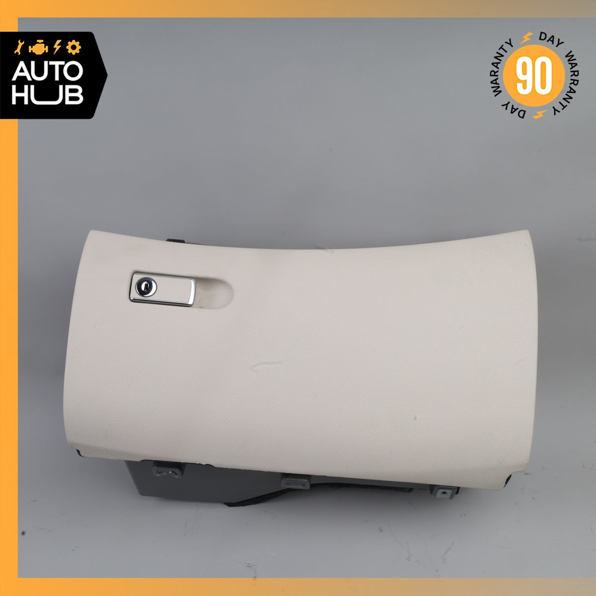 17-20 Mercedes W213 E300 Dash Dashboard Glove Box Compartment Beige OEM - photo 1