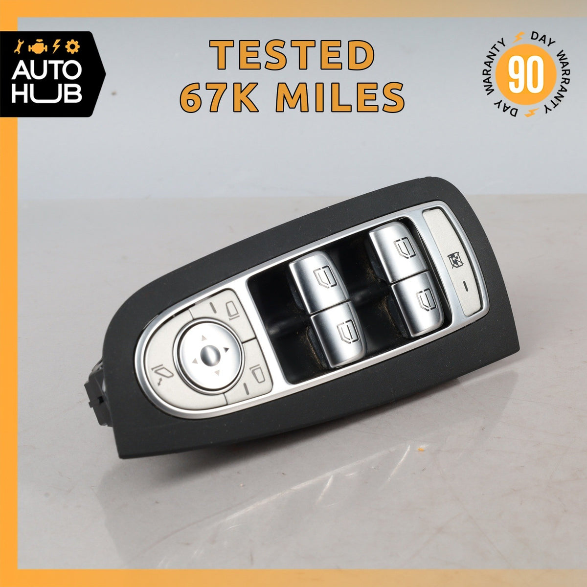 15-18 Mercedes W205 C300 C63 AMG Left Driver Master Window Switch Control OEM - photo 1