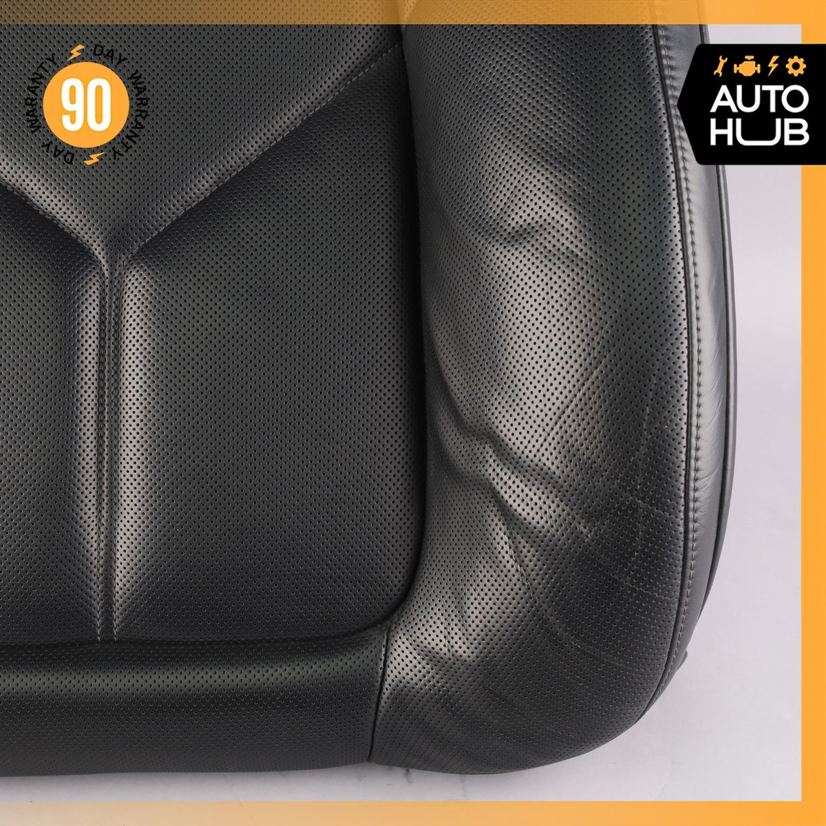 11-18 Porsche Cayenne 958 Front Left Driver Seat Upper Cushion Leather OEM - photo 6