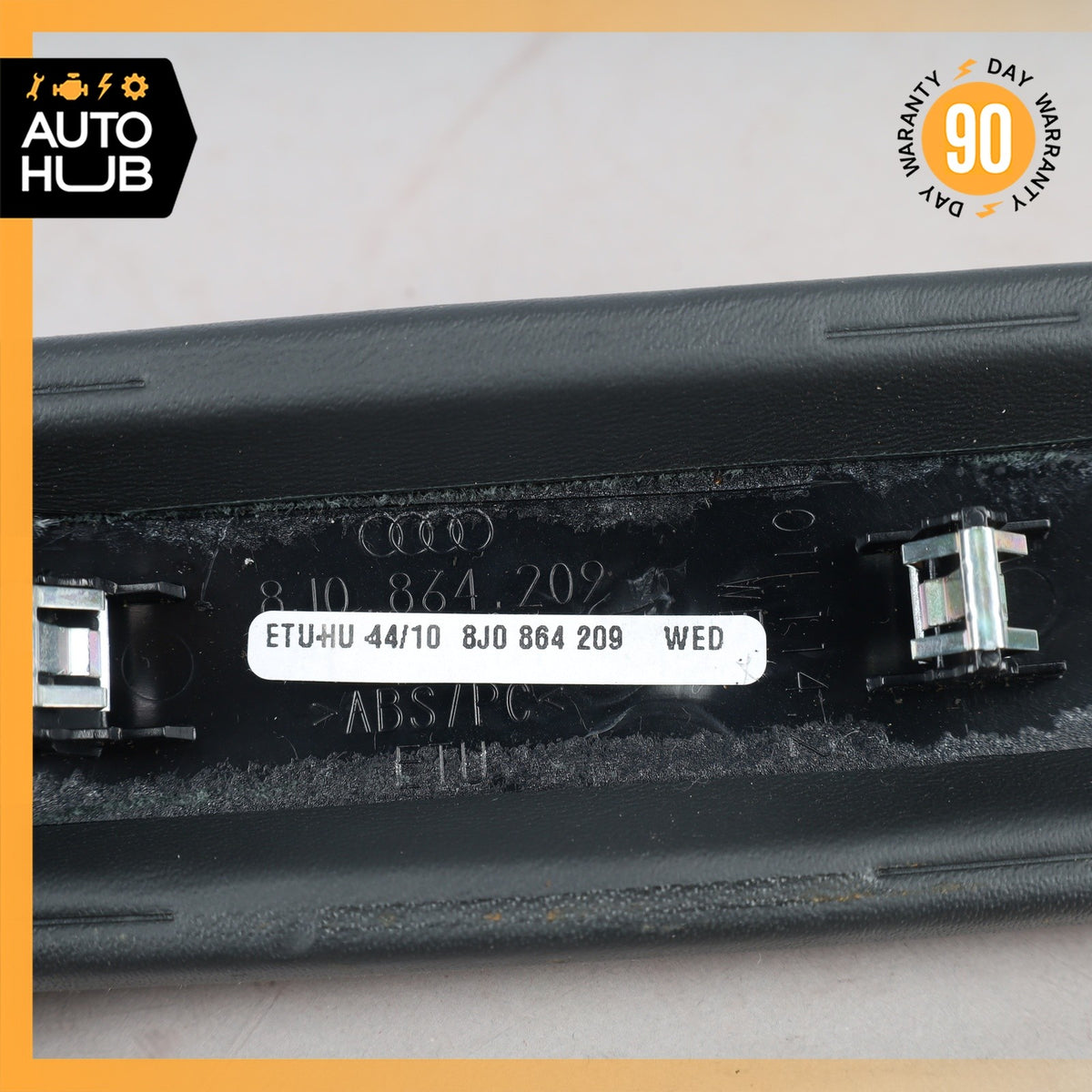 08-15 Audi 8J TT Center Console Arm Rest Armrest Cover OEM - photo 7