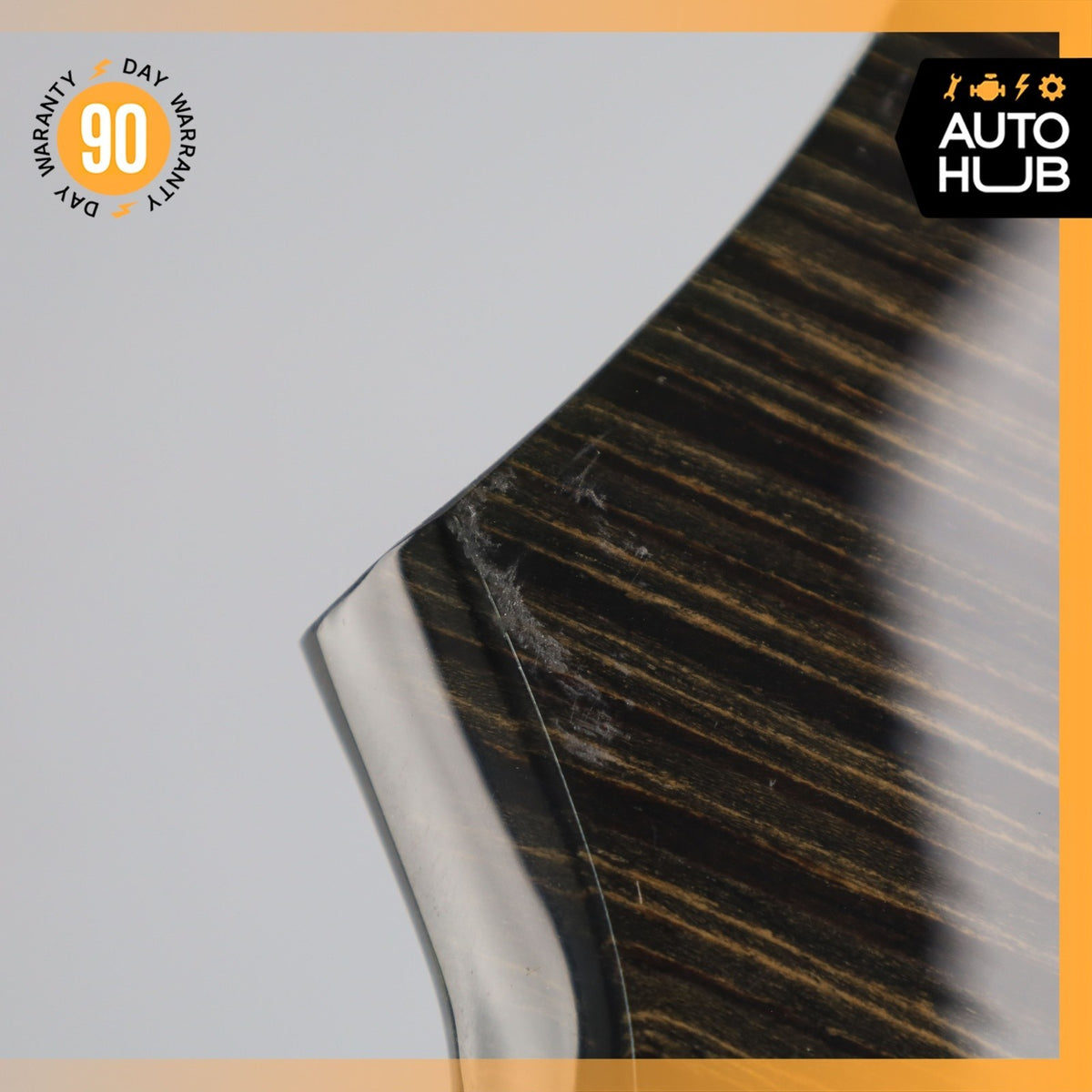 12-20 Tesla Model S Front Dashboard Center Cover Panel Trim Right Wood OEM 63k - photo 8