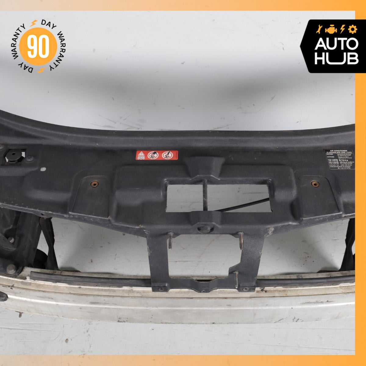 07-14 Mercedes W216 CL600 Front Reinforcement Bar Upper Radiator Support Clip - photo 6