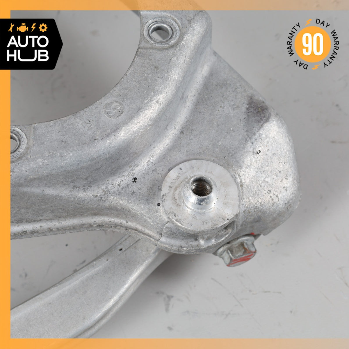 Bentley Continental GT GTC Front Right Shock Strut Mount Bracket w/ Arms OEM 87k - photo 9