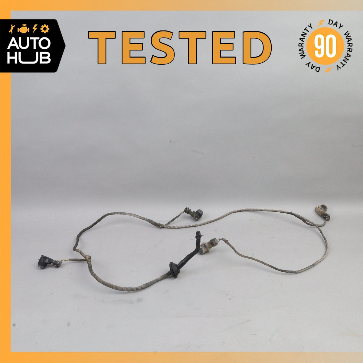 Mercedes W221 S550 SL550 Rear Bumper Parking Sensor Wire Harness PDC OEM - photo 1