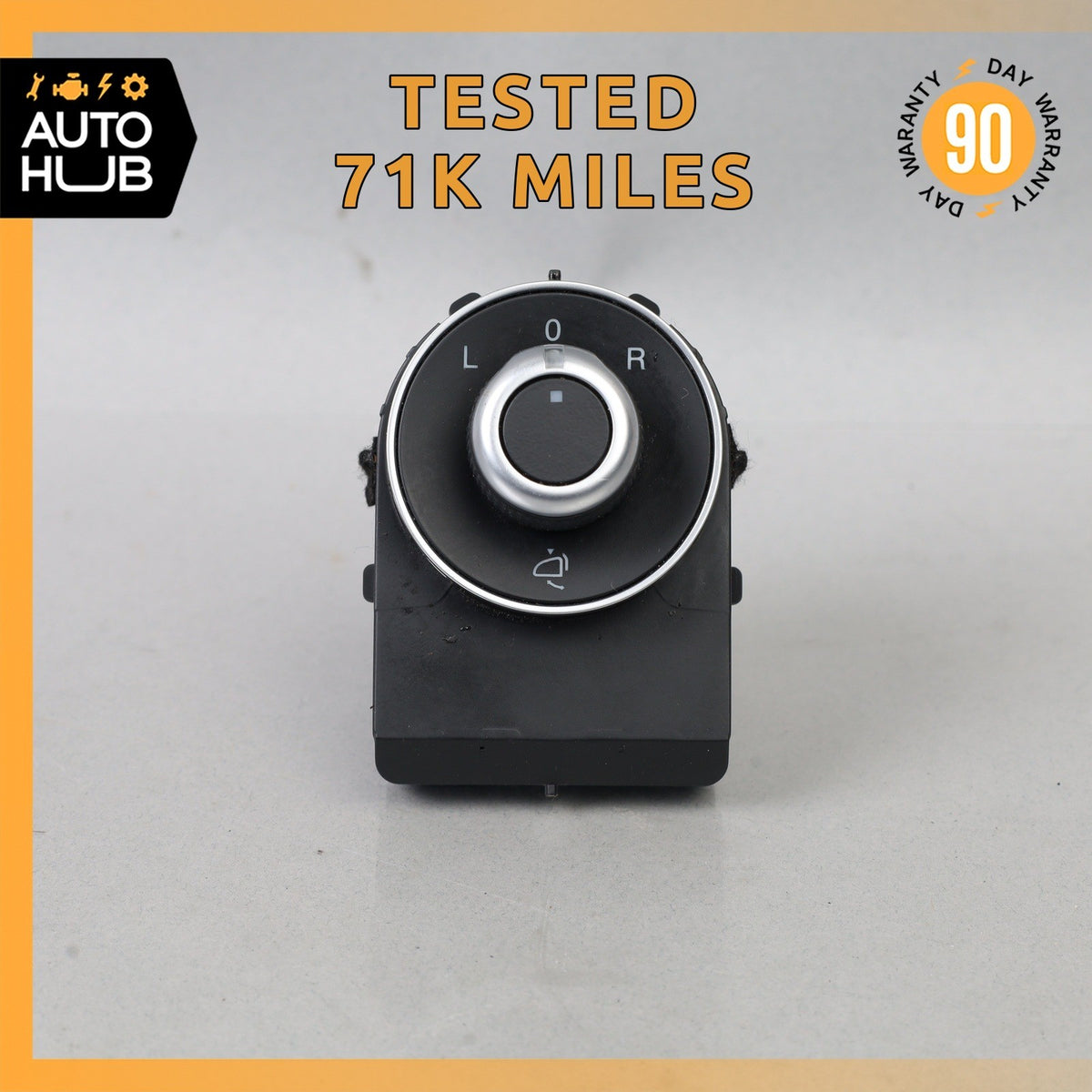 17-23 Alfa Romeo 949 Stelvio Door Mirror Control Switch OEM 71k - photo 1