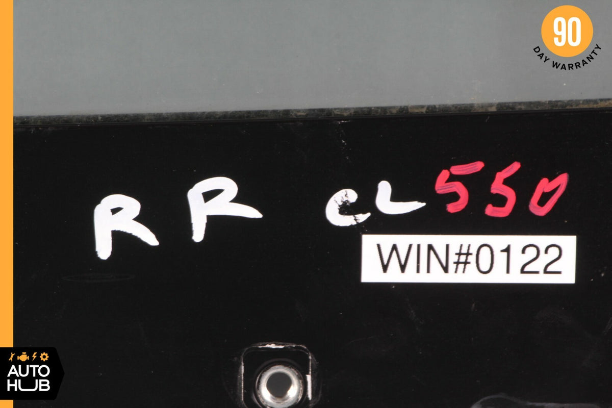 07-13 Mercedes W216 CL550 CL65 AMG Rear Right Passenger Quarter Window Glass OEM - photo 12