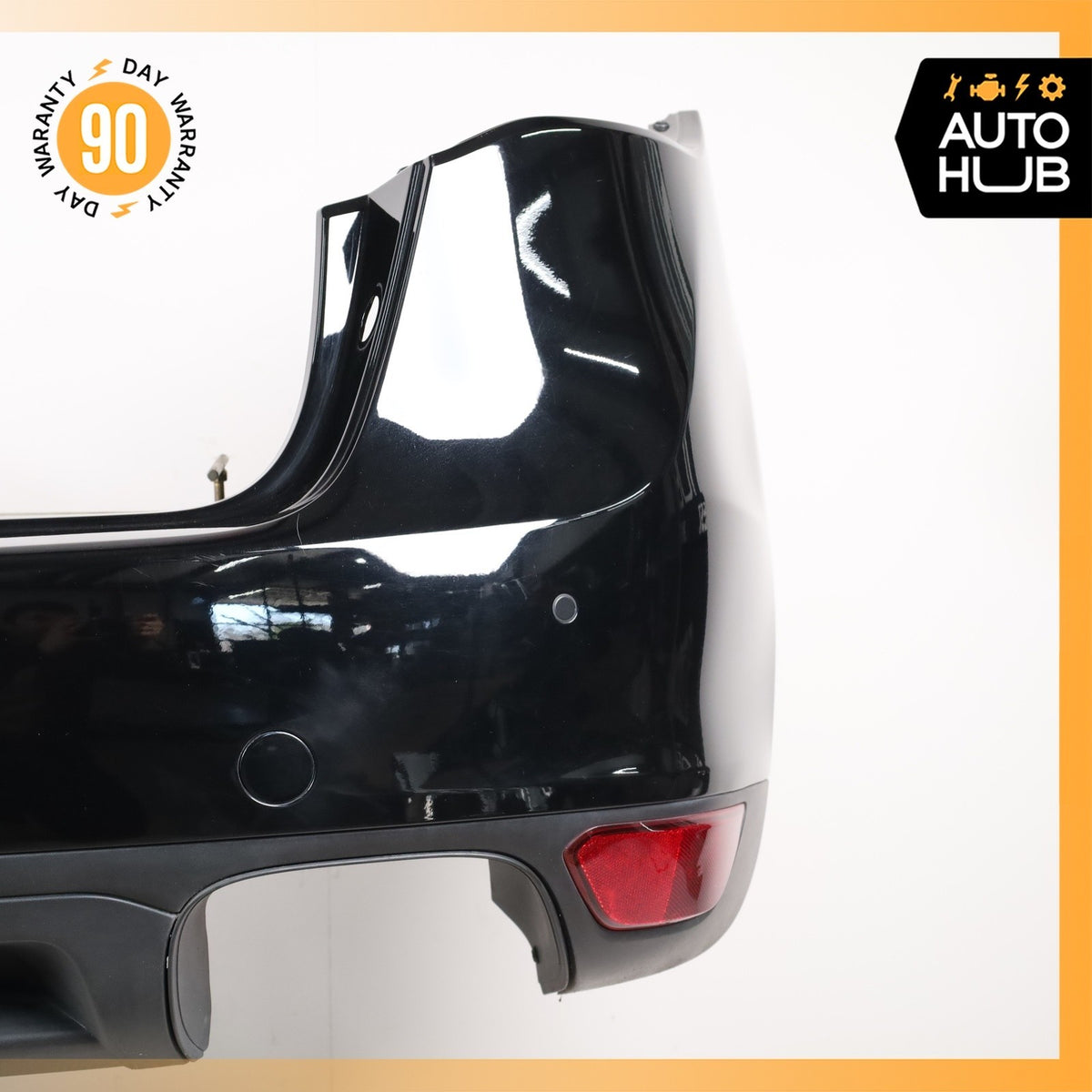11-14 Porsche Cayenne 958 Rear Bumper Cover Assembly Black OEM - photo 7