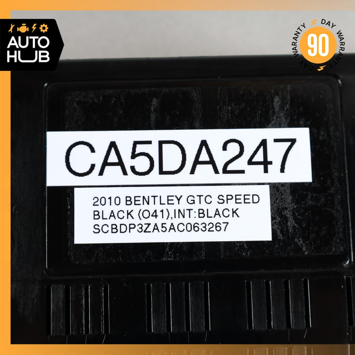 03-13 Bentley Continental GT GTC AC A/C Heater Control Module OEM - photo 8