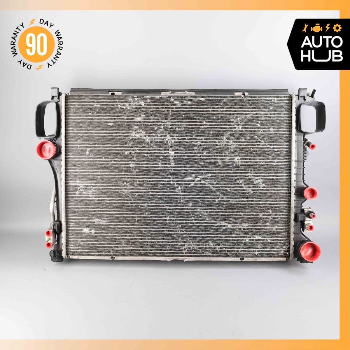 10-14 Mercedes W221 S550 CL600 Engine Cooling Gearbox Radiator A/C Condenser OEM - photo 2