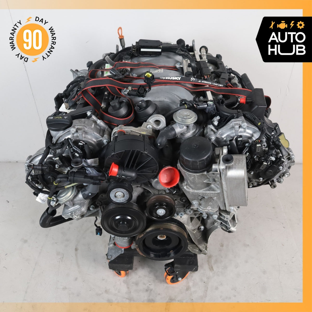 07-12 Mercedes R230 SL550 E550 Engine Motor Assembly 5.5L V8 M273 RWD OEM 90k - photo 11