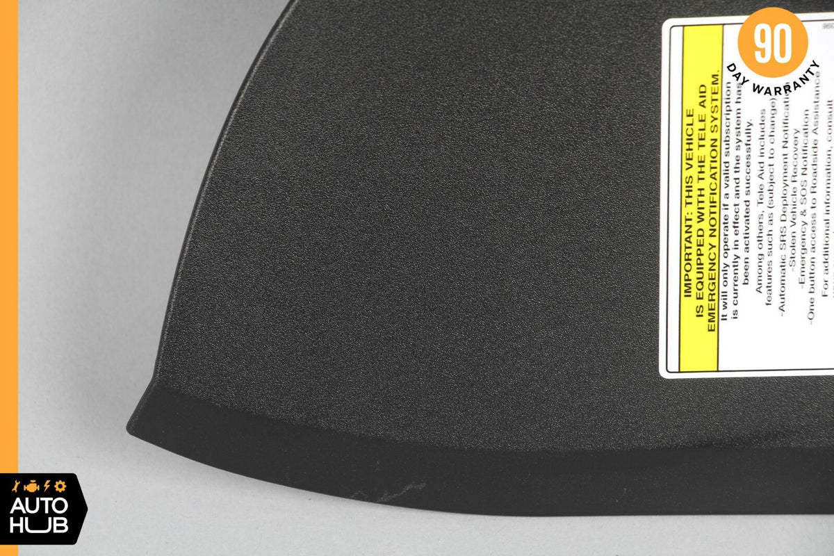07-13 Mercedes W221 S550 S400 Interior Dashboard Dash Trim Cover Left Black OEM - photo 5