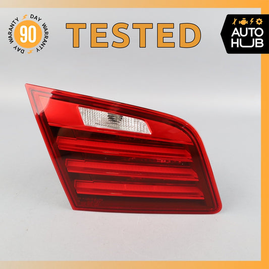 14-16 BMW F10 528i Rear Left Taillight Tail Light Lamp Inner 63217306163 OEM - photo 1