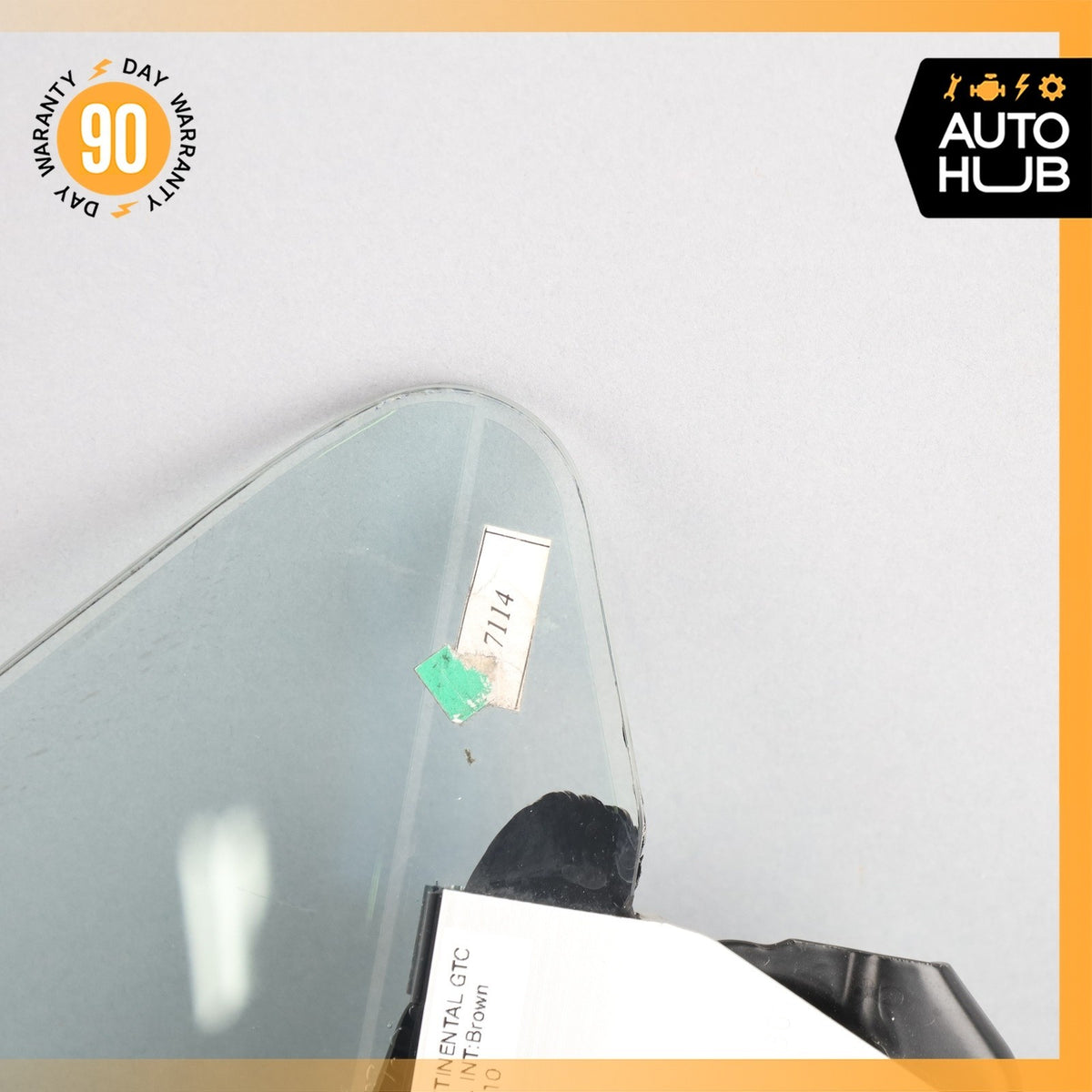 07-18 Bentley Continental GTC Front Right Side Door Vent Window Glass OEM - photo 5