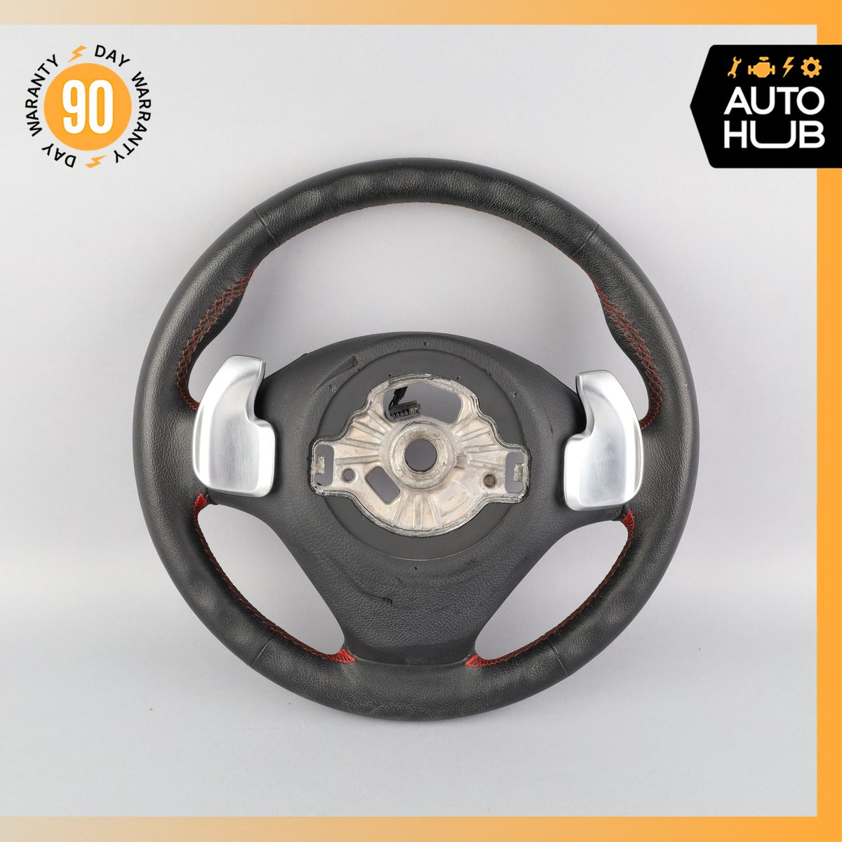 12-17 BMW F32 435i 428i Sport Leather Steering Wheel 32306863347 OEM - photo 10