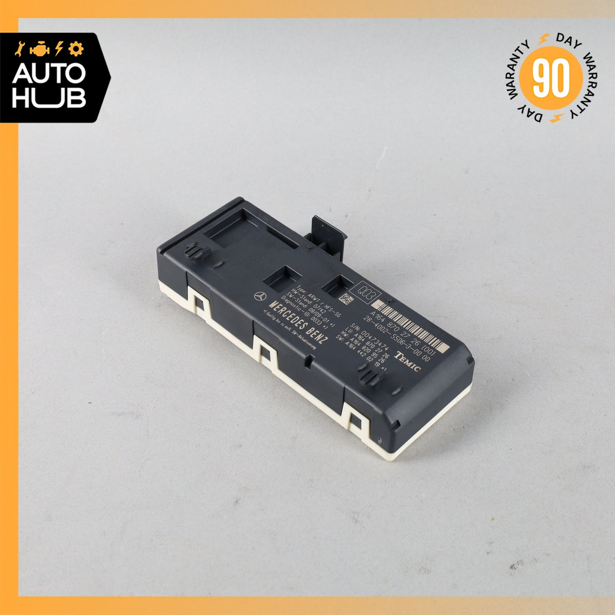 09-13 Mercedes X164 GL350 ML63 Trunk Lid Liftgate Tail Gate Control Module OEM - photo 2