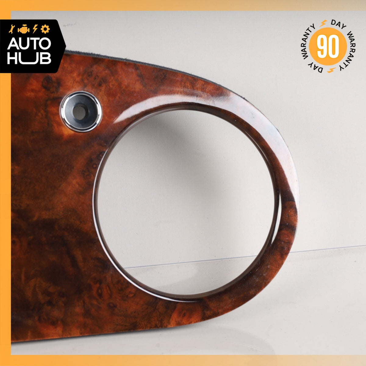 03-13 Bentley Continental GTC GT Right Dashboard Dash Trim Bezel Wood OEM 40k - photo 9