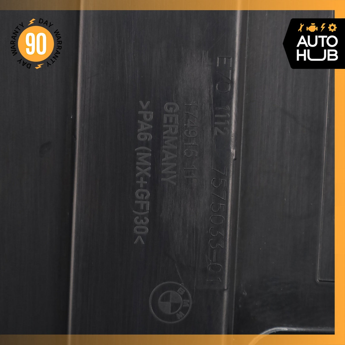 BMW E88 128i 3.0L N52 Engine Motor Upper Cover Panel 7575032 OEM - photo 11