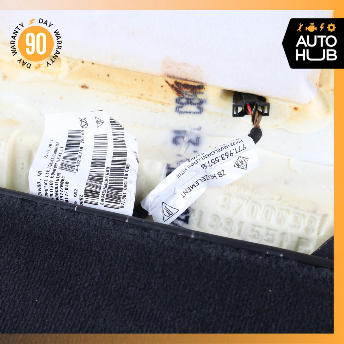 17-23 Porsche Panamera 971 Front Left Side Seat Upper Cushion OEM 87k - photo 20