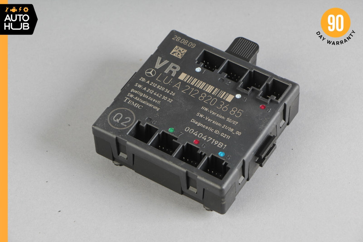08-18 Mercedes W212 E350 C300 E400 Front Right Side Door Control Module OEM - photo 2