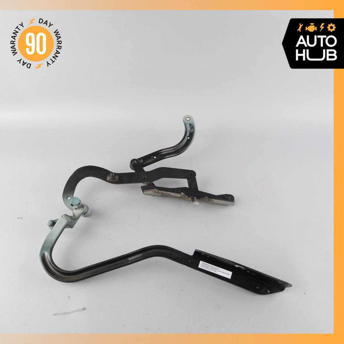 Mercedes W124 E320 Rear Trunk Lid Hinge Hinges Bracket Left and Right Set OEM - photo 3
