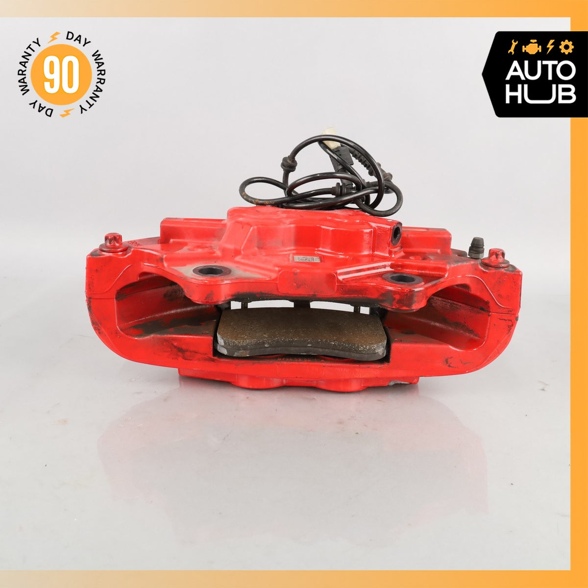14-19 Mercedes W117 CLA45 GLA45 AMG Front Left & Right Brake Calipers Set OEM - photo 9