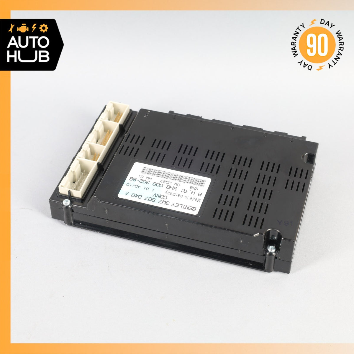 03-13 Bentley Continental GTC GT AC A/C Heater Control Module OEM 59k - photo 2