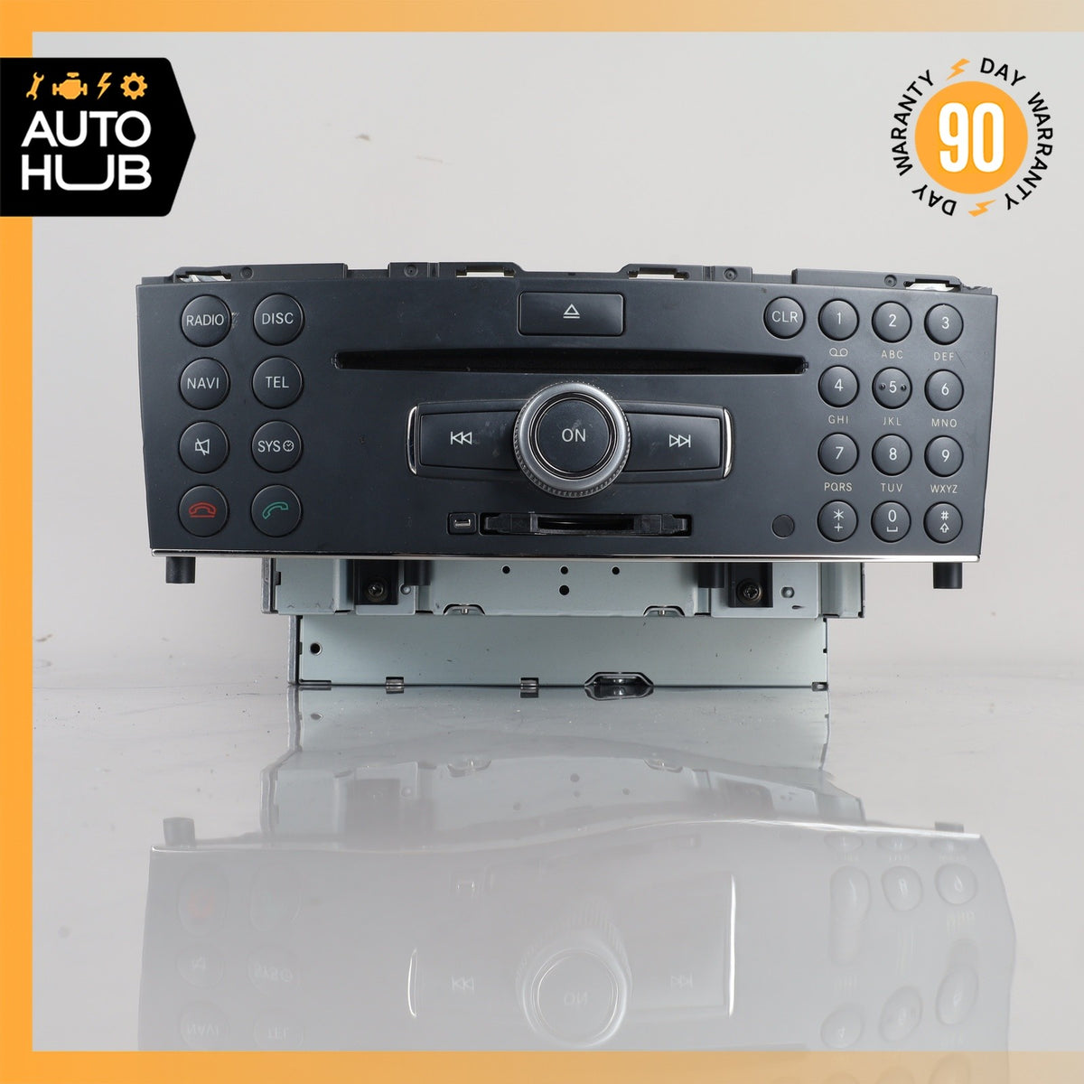 2009 Mercedes W204 C63 AMG C300 C350 Navigation Command Head Unit CD Audio OEM - photo 1