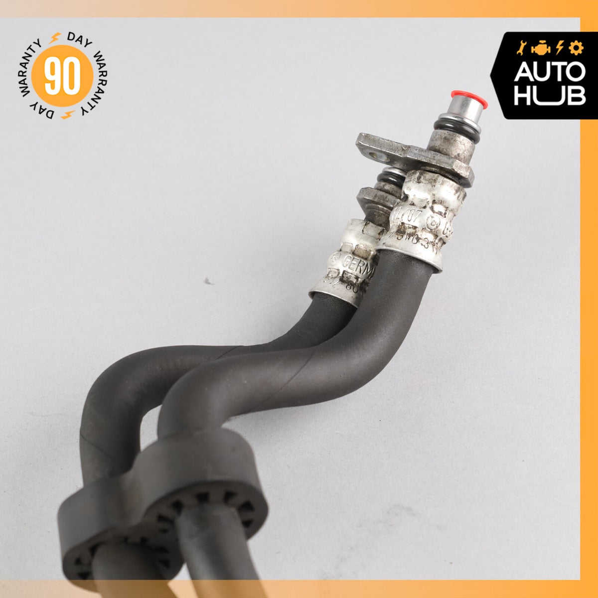03-13 Bentley Continental GTC Left & Right Side Transmission Oil Cooler Line OEM - photo 10