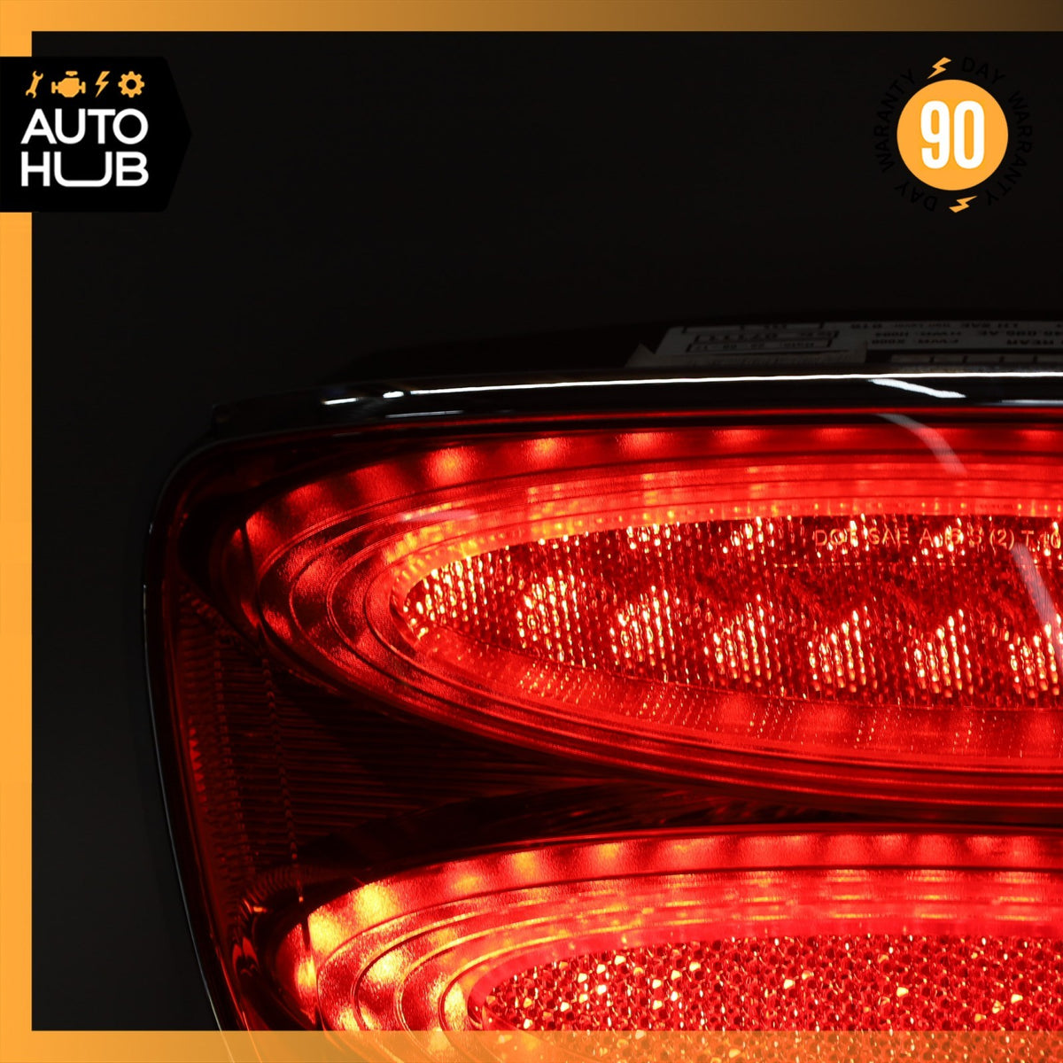 13-18 Bentley Continental GTC GT Left Driver Side LED Tail Light Lamp OEM 32k - photo 10