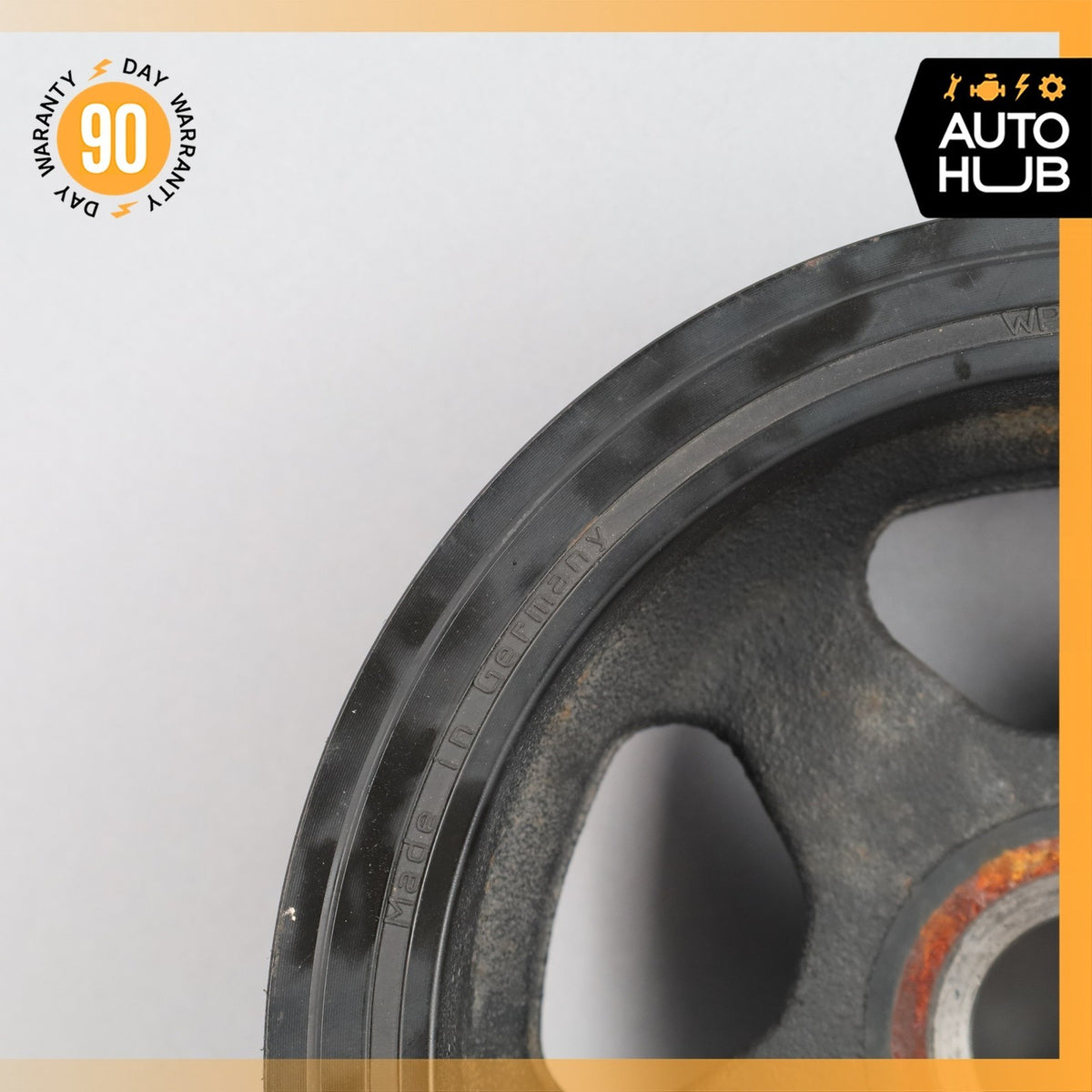 11-16 Porsche Panamera 970 3.6L V6 Crank Shaft Pulley Harmonic Dampener OEM 99k - photo 4