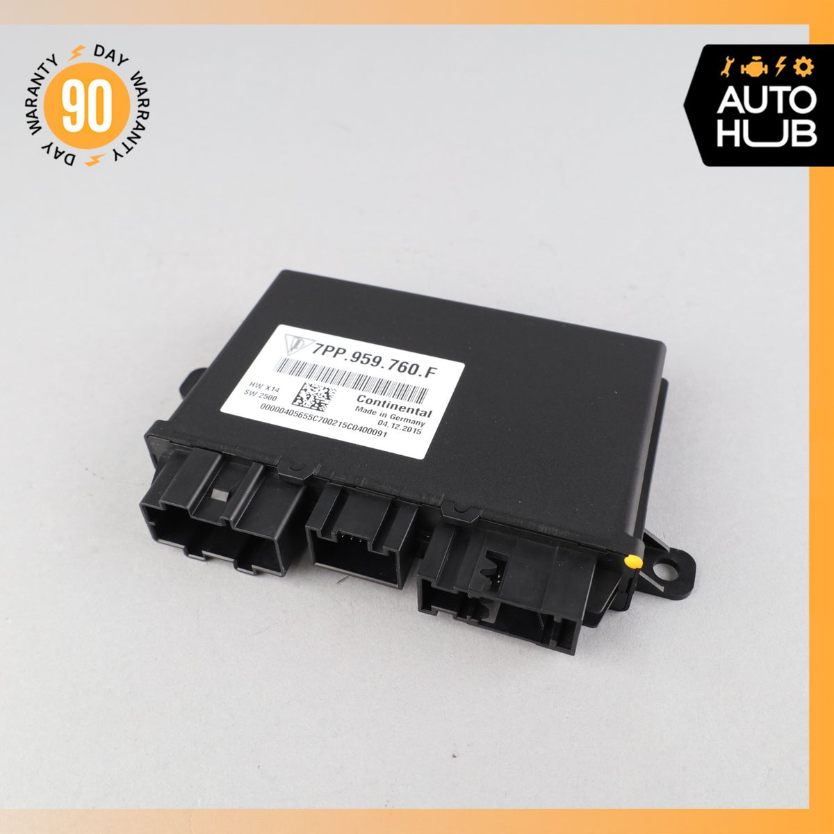 Porsche Cayenne 958 Front Left or Right Seat Control Module Unit 7PP959760F OEM - photo 1