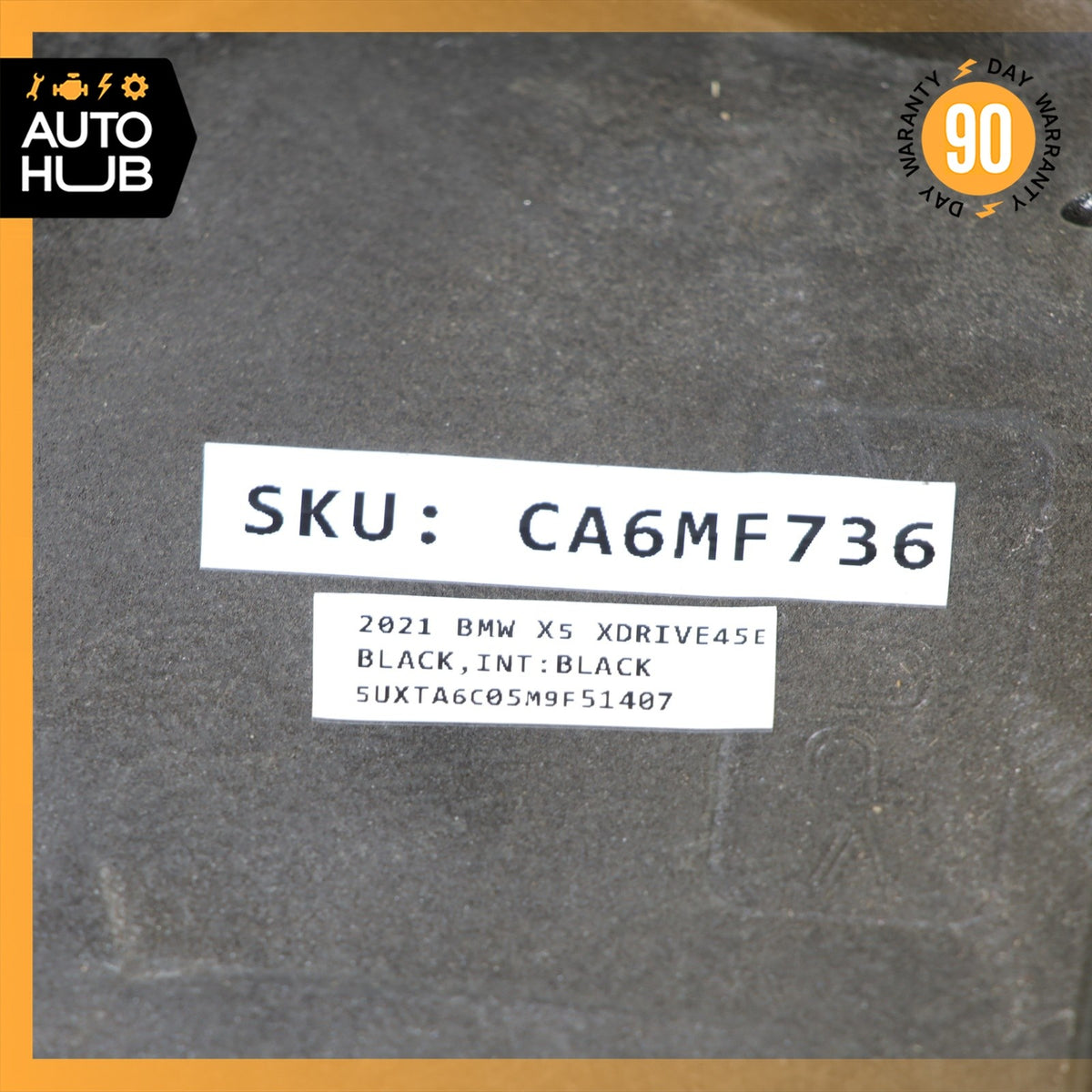 BMW G05 X5 45e B58 Engine Motor Cover Trim Panel OEM 44k - photo 19