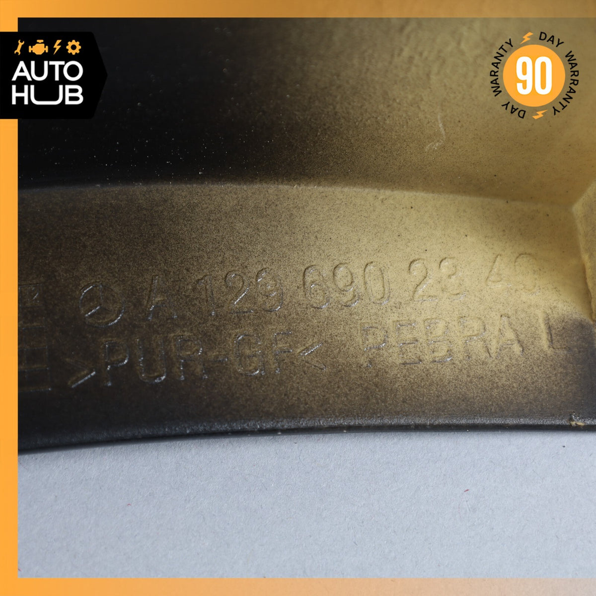 90-02 Mercedes R129 SL500 SL320 500SL Left Driver Side Quarter Panel Trim OEM - photo 11