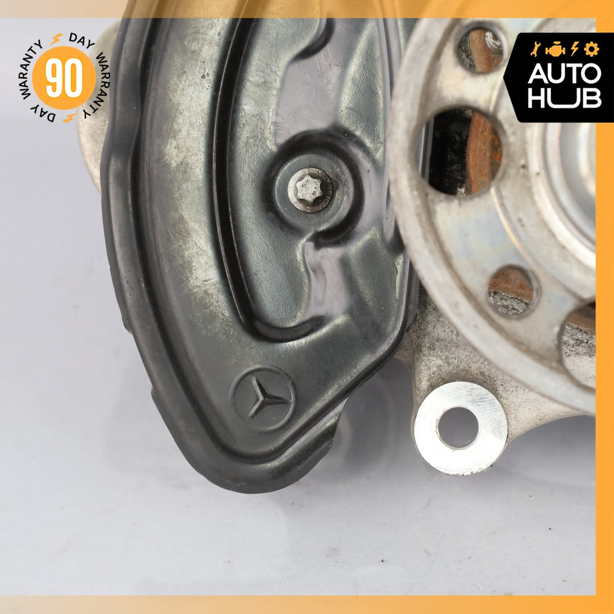 17-20 Mercedes W213 E300 E350 Rear Left Side Spindle Knuckle Hub OEM - photo 4