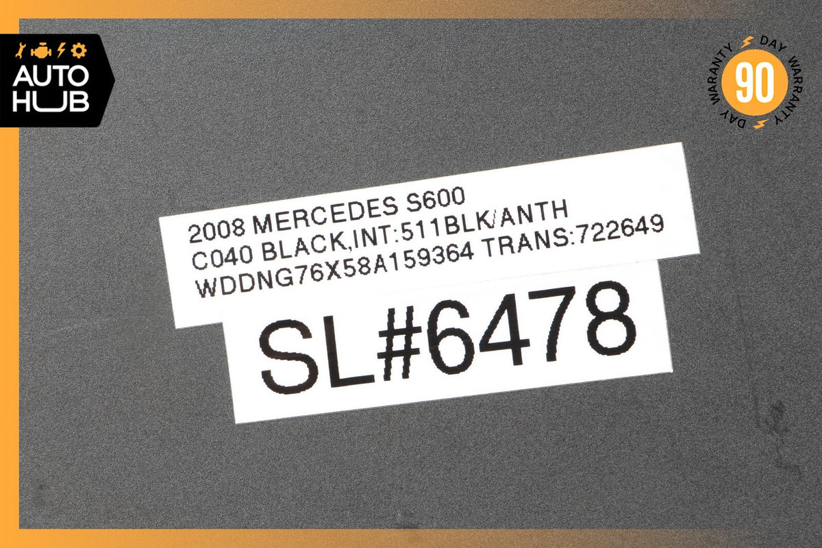 07-13 Mercedes W221 S600 S550 S63 Rear Seat Control Unit Module 2218700992 OEM - photo 10
