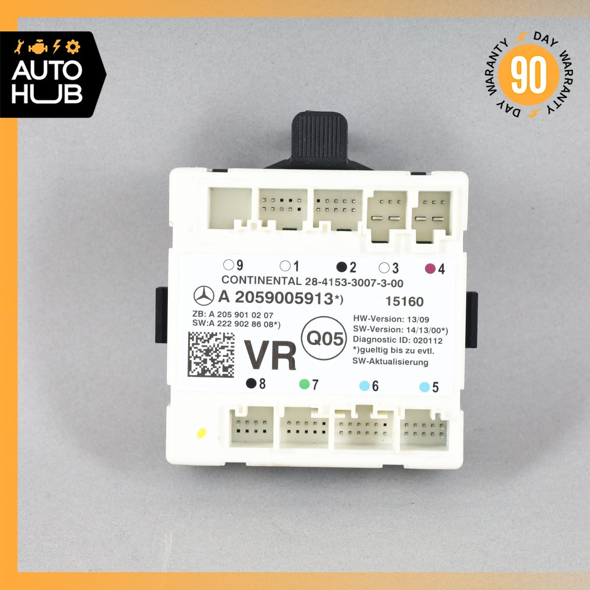 16-19 Mercedes W205 C300 C350e Front Right Side Door Control Module OEM - photo 2