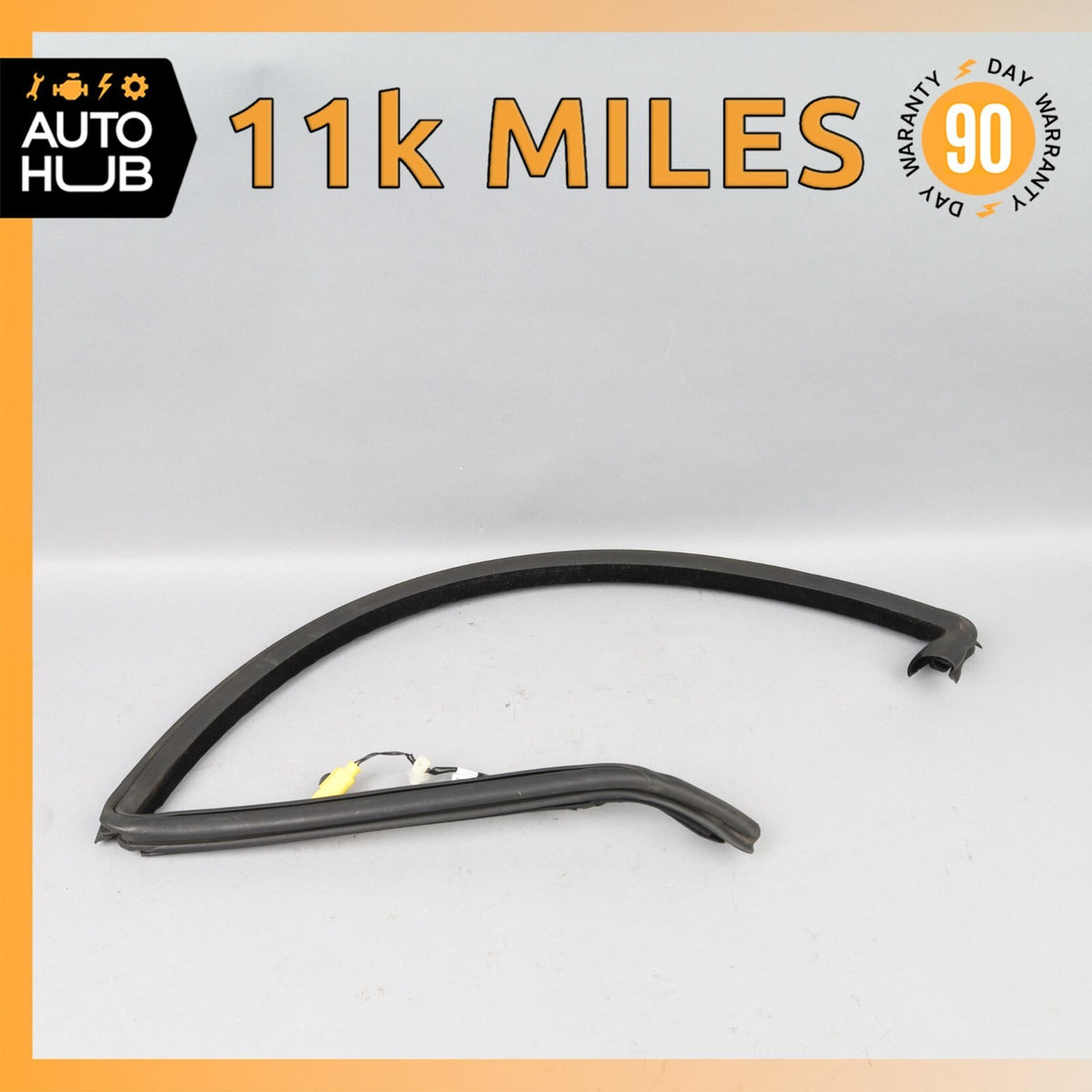 2012 Aston Martin Rapide Rear Left Side Door Upper Seal Rubber OEM 11k - photo 1