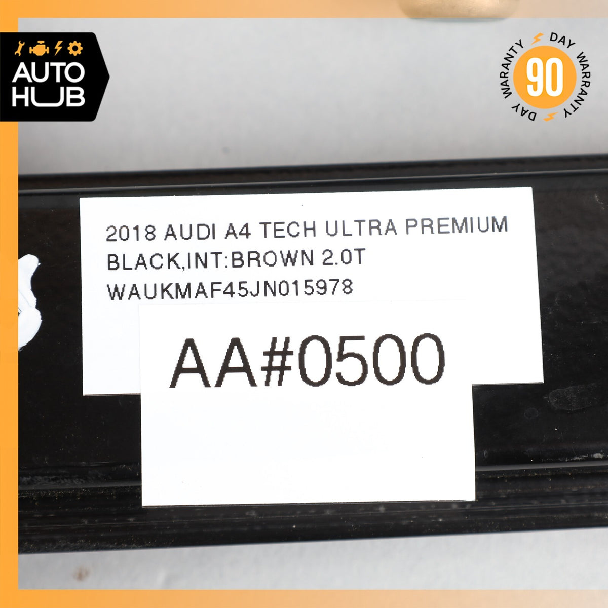 2018 Audi B9 A4 Rear Passenger Right Side Window Regulator Motor OEM 56k - photo 13