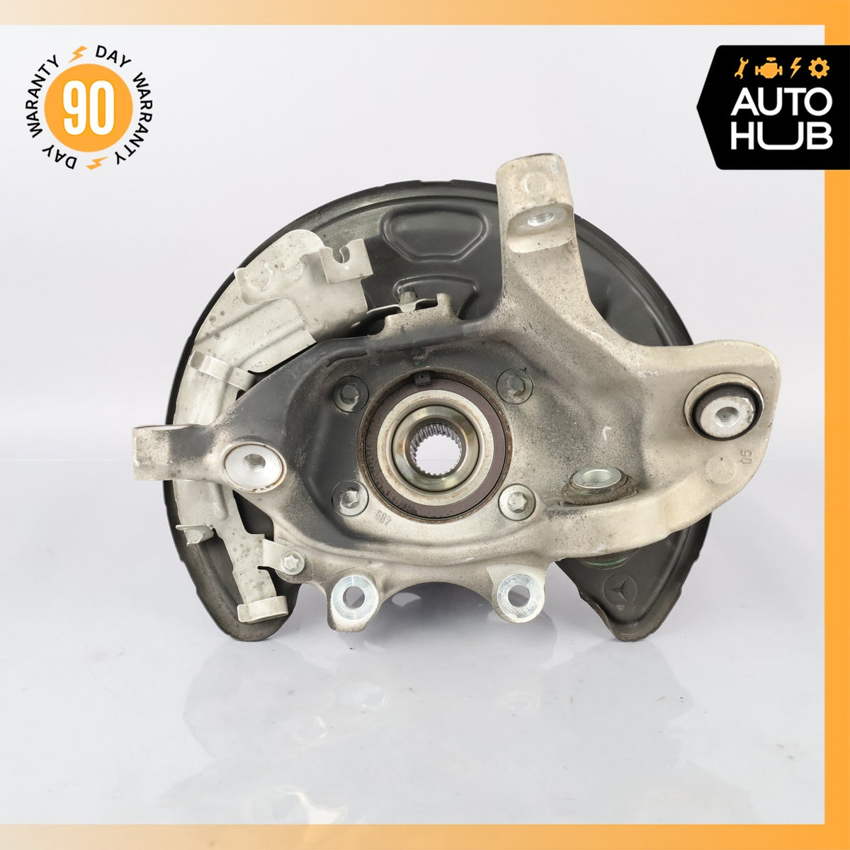 17-20 Mercedes W213 E350 E300 Rear Left Side Spindle Knuckle Hub OEM - photo 13