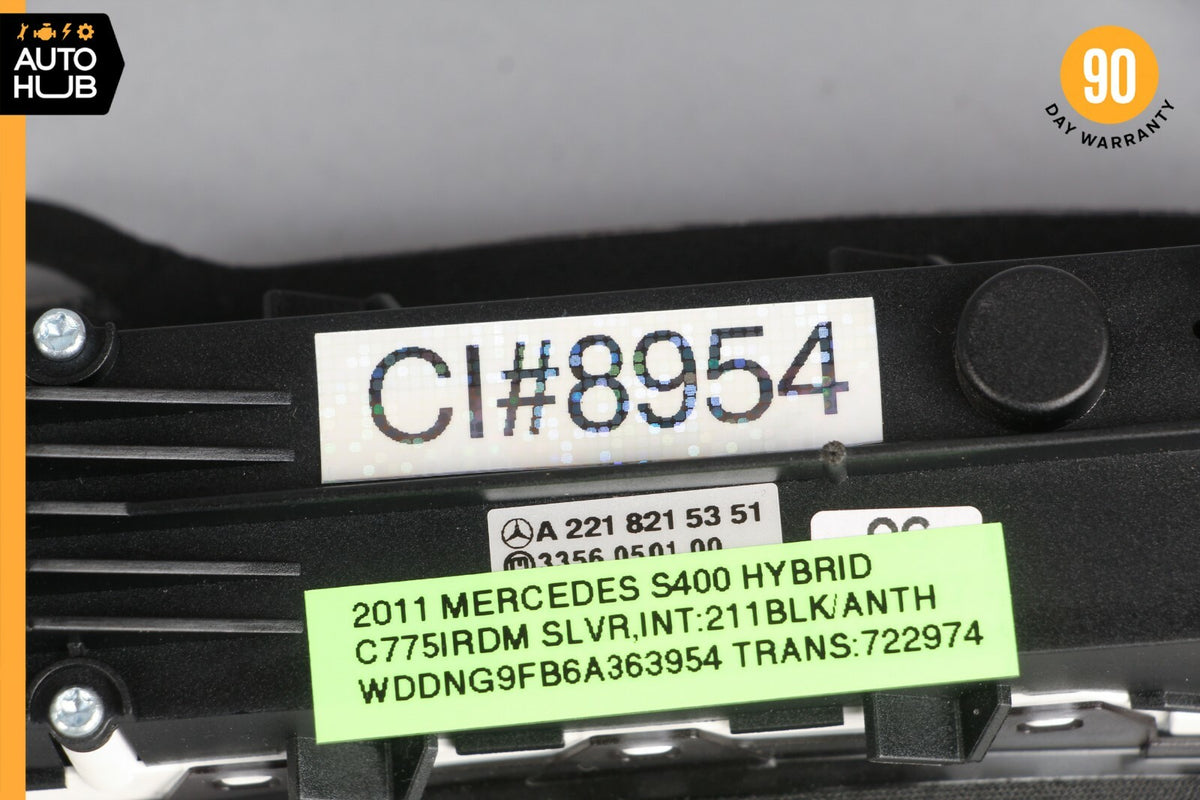 07-14 Mercedes W221 S400 CL550 S550 Dashboard Dash Control Switch Panel OEM - photo 7
